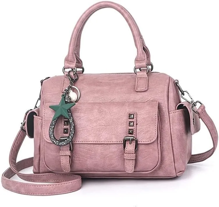 Senior Sense Minority Stylish Protable Cross Body Solid Color Bags Handbag Female Lovely Simple Retro Women