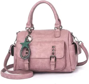Senior Sense Minority Stylish Protable Cross Body Solid Color Bags Handbag Female Lovely Simple Retro Women