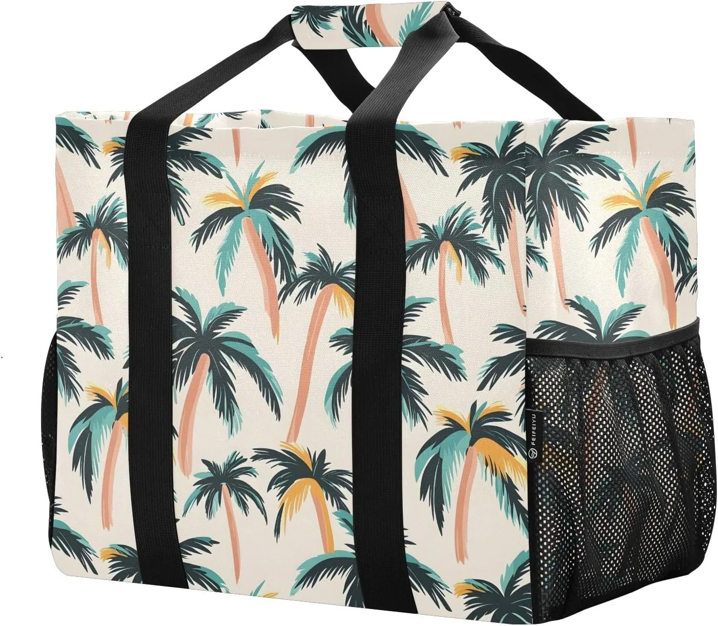 senya Women's Handbag Large Beach Tote Bag Zippered Handbag Quilted Shoulder Bag for Travel Work Gym