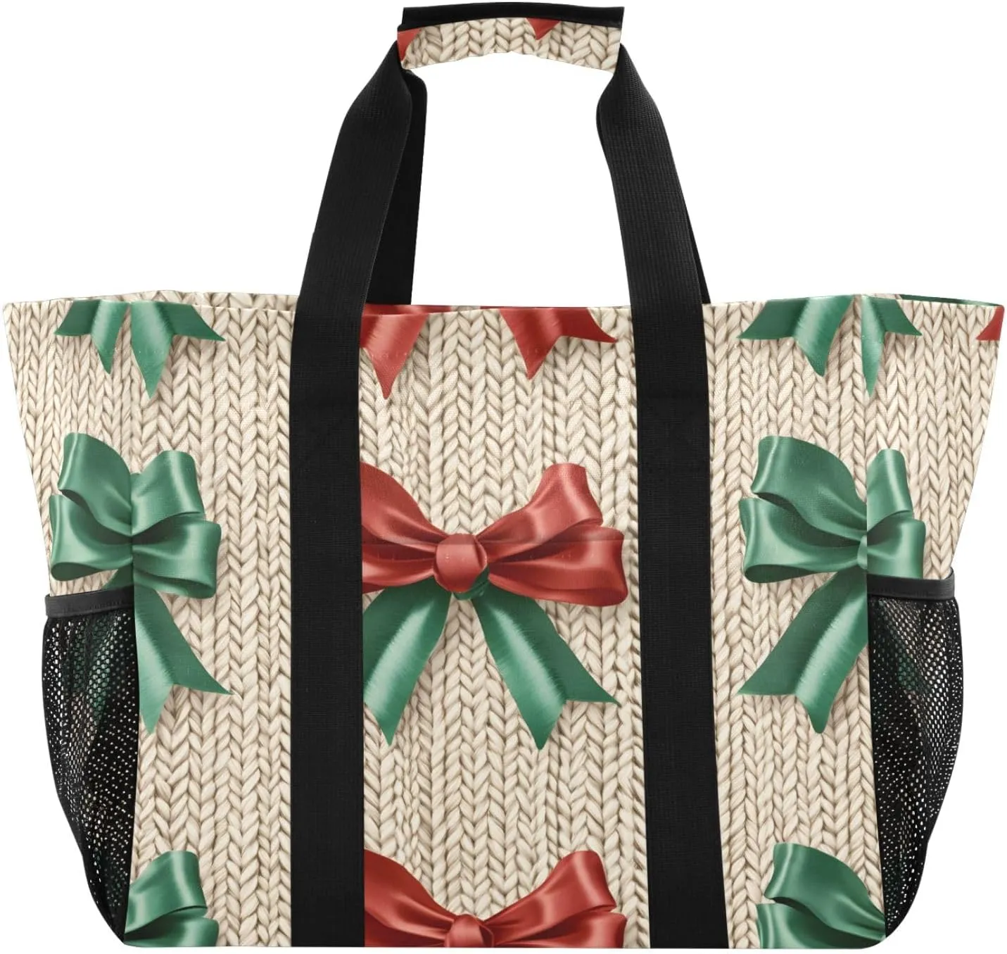 senya Women's Handbag Large Beach Tote Bag Zippered Handbag Quilted Shoulder Bag for Travel Work Gym