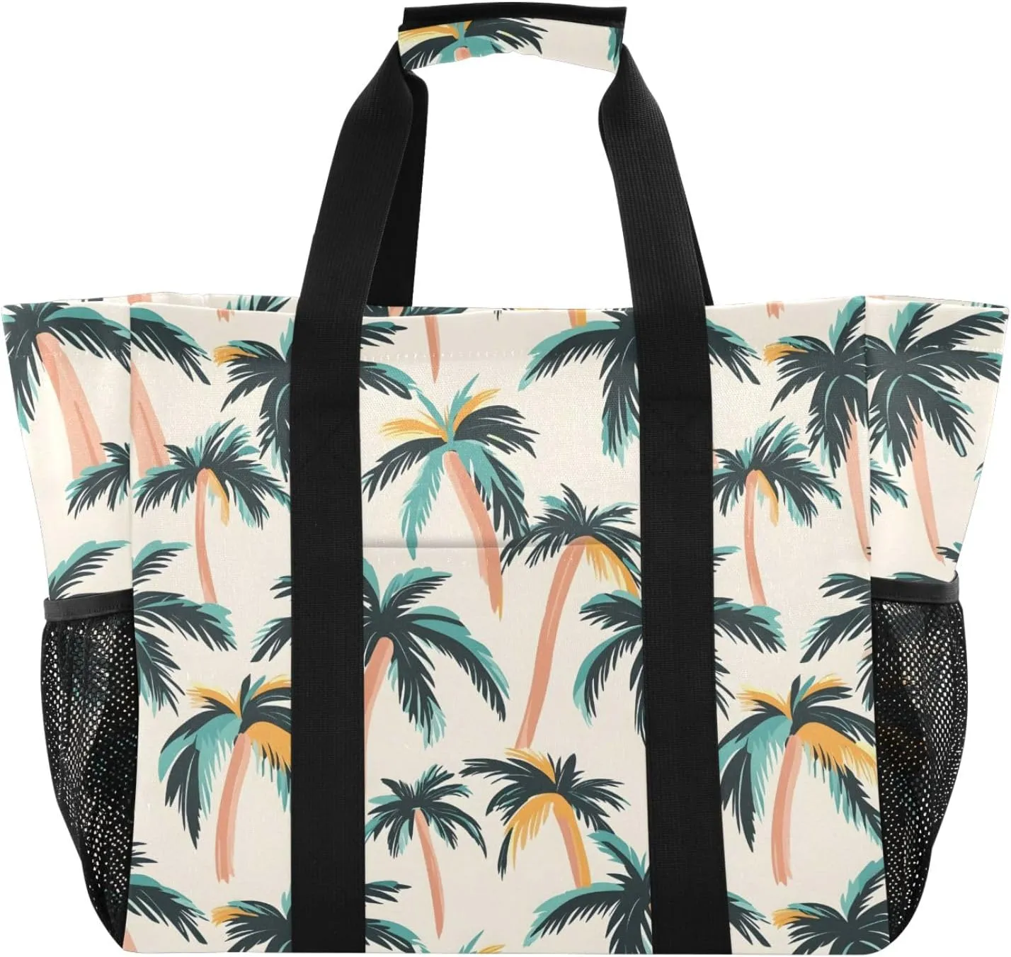 senya Women's Handbag Large Beach Tote Bag Zippered Handbag Quilted Shoulder Bag for Travel Work Gym