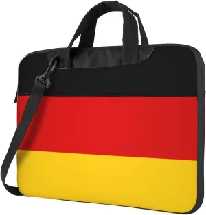 Serbian flag Laptop Bag, 15.6 inch Laptop Case Shoulder Messenger Bag Briefcase Computer Bag for Men Women