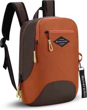 Sherpani Vespa, Mini Backpack for Women, Backpack Purse for Women, Travel Bag, RFID Protection, Fits 10 Inch Tablet (Clay)