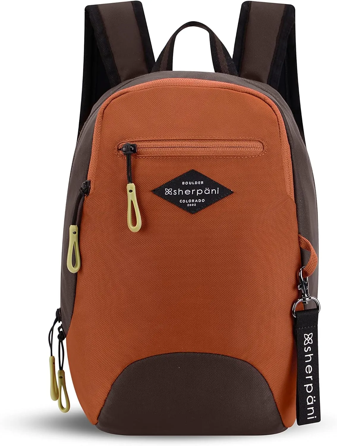 Sherpani Vespa, Mini Backpack for Women, Backpack Purse for Women, Travel Bag, RFID Protection, Fits 10 Inch Tablet (Clay)