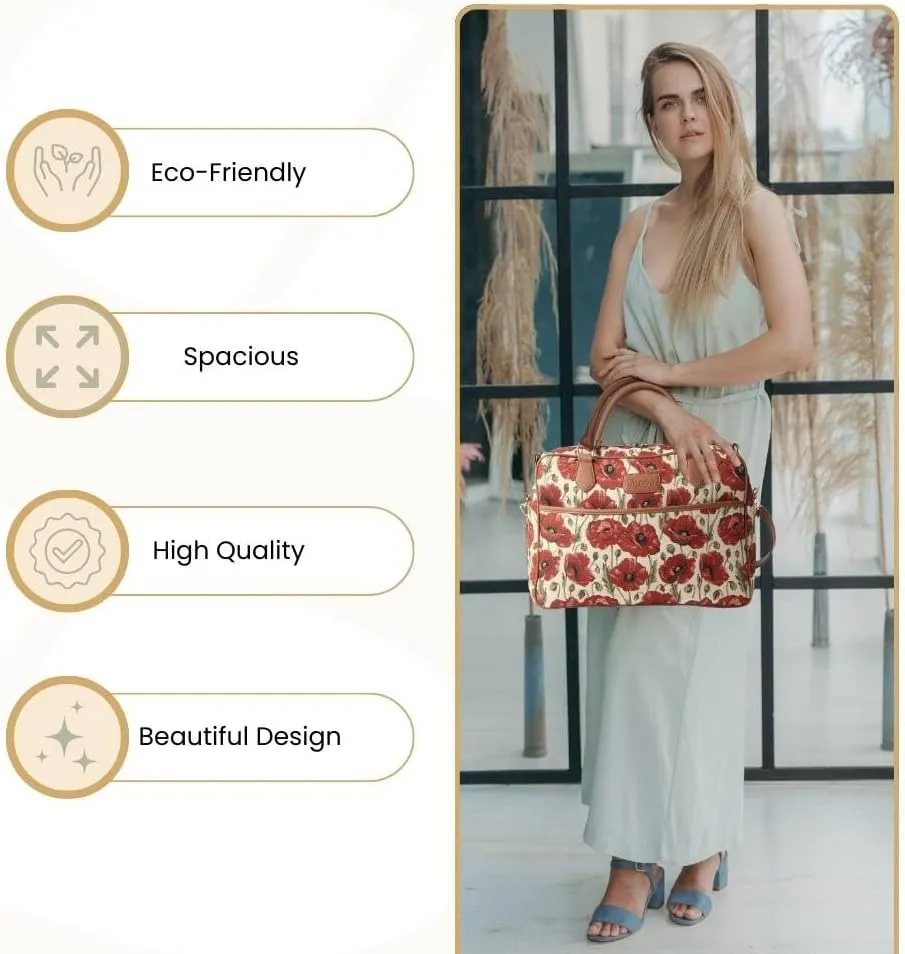 Signare Tapestry Laptop bag Computer Messenger bag Briefcase for Women