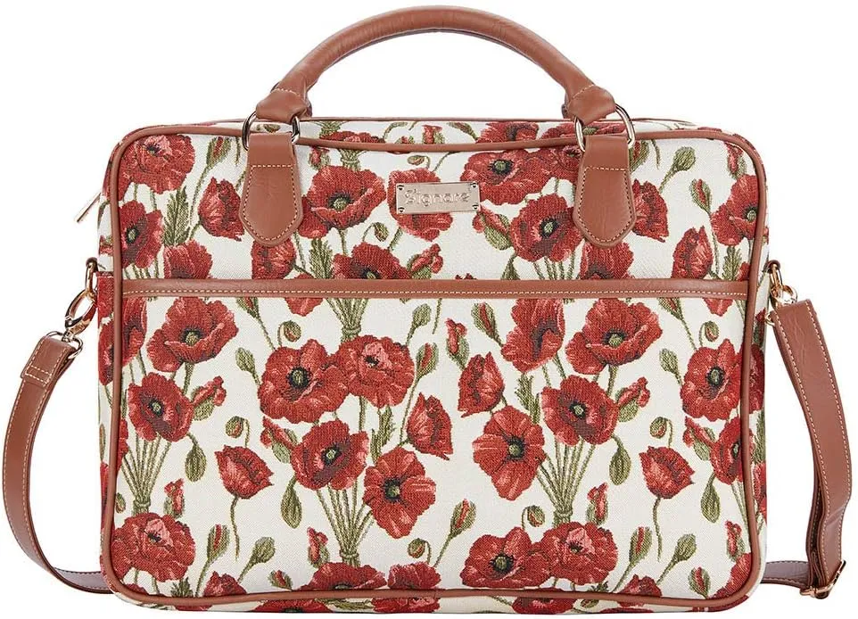 Signare Tapestry Laptop bag Computer Messenger bag Briefcase for Women