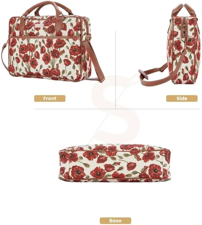 Signare Tapestry Laptop bag Computer Messenger bag Briefcase for Women