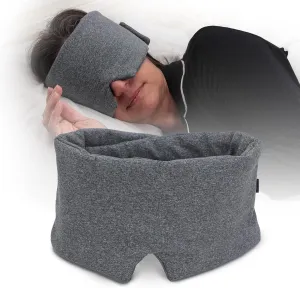 Sleep Mask for Men Women, 100% Light Blocking, Comfortable Adjustable for All Head Sizes, Breathable Eye Mask, Ideal Blackout Sleep Mask for Side Sleepers, Travel, Airplane, Nap, Shift Work