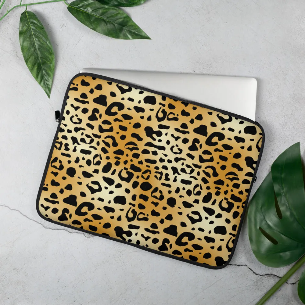 Sleeve Shockproof Laptop Cheetah Print Artistic