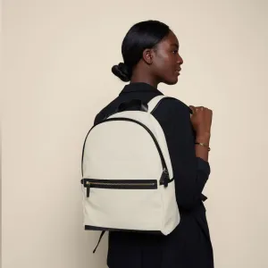 Sloan Backpack in Canvas Natural Canvas/Black