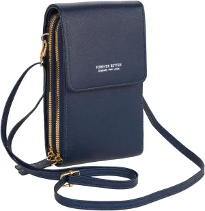 Small Crossbody Cell Phone Bag for Women, Mini Shoulder Purse with Credit Card Slots