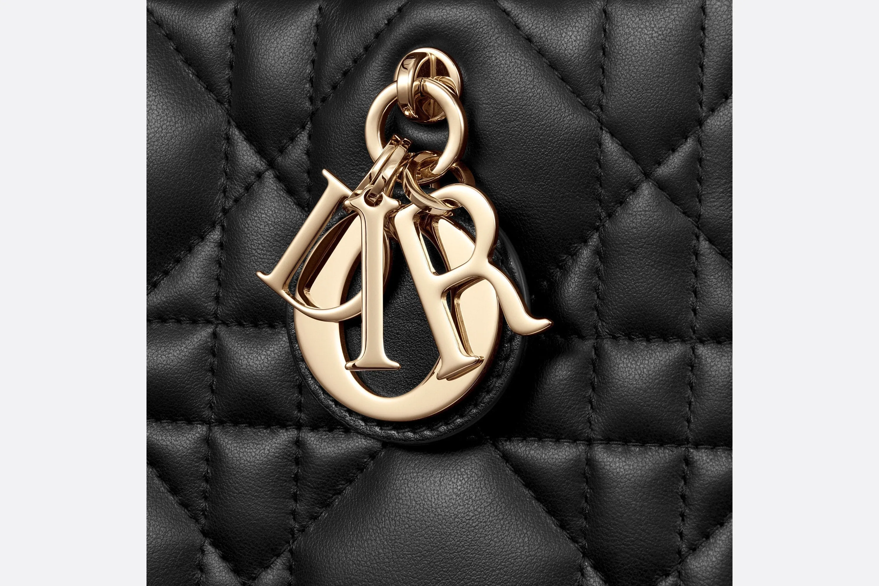 Small Dior Book Tote • Black Macrocannage Calfskin (26.5 x 21 x 14 cm)