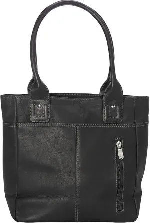Small Tablet Tote, Black, One Size
