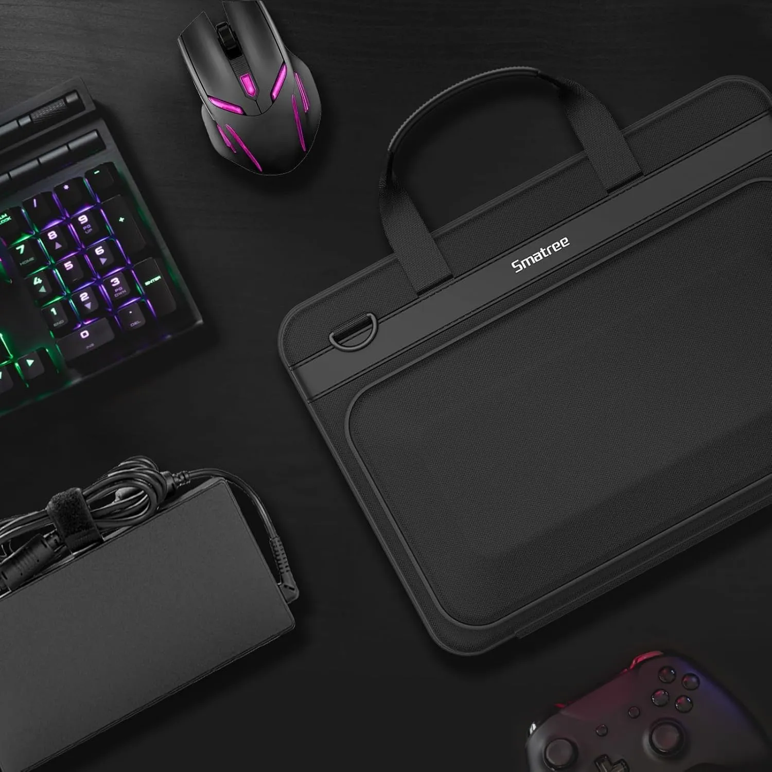 Smatree 15.6inch Heavy Duty Hard Case for MSI ALPHA 15 A3DD/A4DEK,Delta A5EFK,Stealth GS66/A13VF/B12UE,Cyborg AI A1V/A12VF,Bravo 15,Katana A17/A15 AI,GF65/GF63 Thin, Thin 15/A15, MSI Pulse 17 (A800)