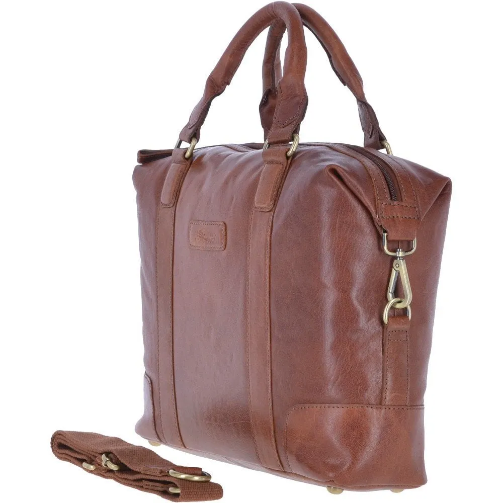 Southbank vintage leather laptop/work bag