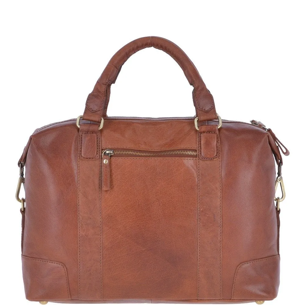 Southbank vintage leather laptop/work bag