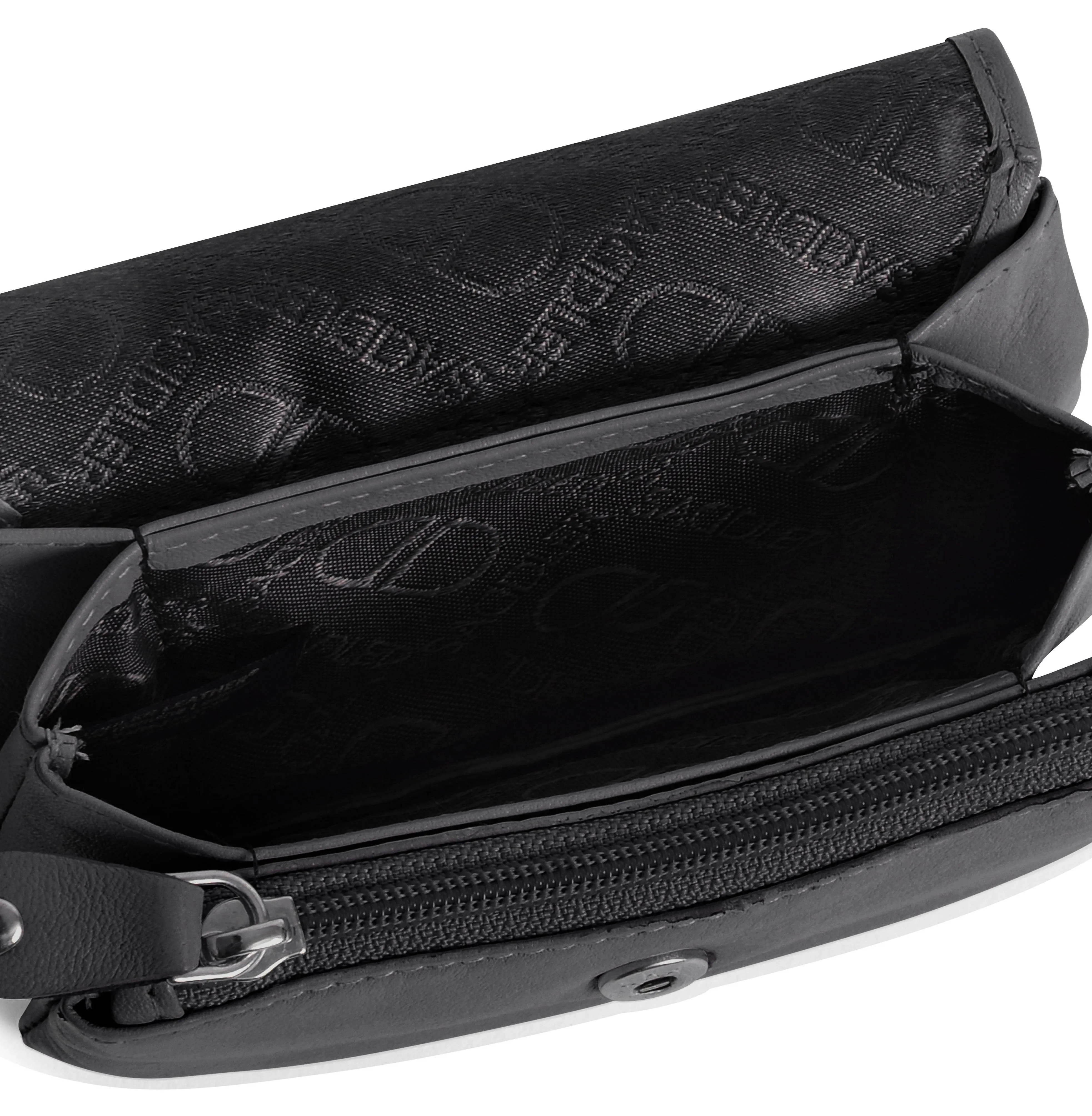 Spacious Leather Purse "Lily" – Handmade by Saddler | RFID Protected & Gift Boxed | Triple Gusset Design for Cards, Coins & Keys