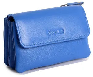 Spacious Leather Purse "Lily" – Handmade by Saddler | RFID Protected & Gift Boxed | Triple Gusset Design for Cards, Coins & Keys