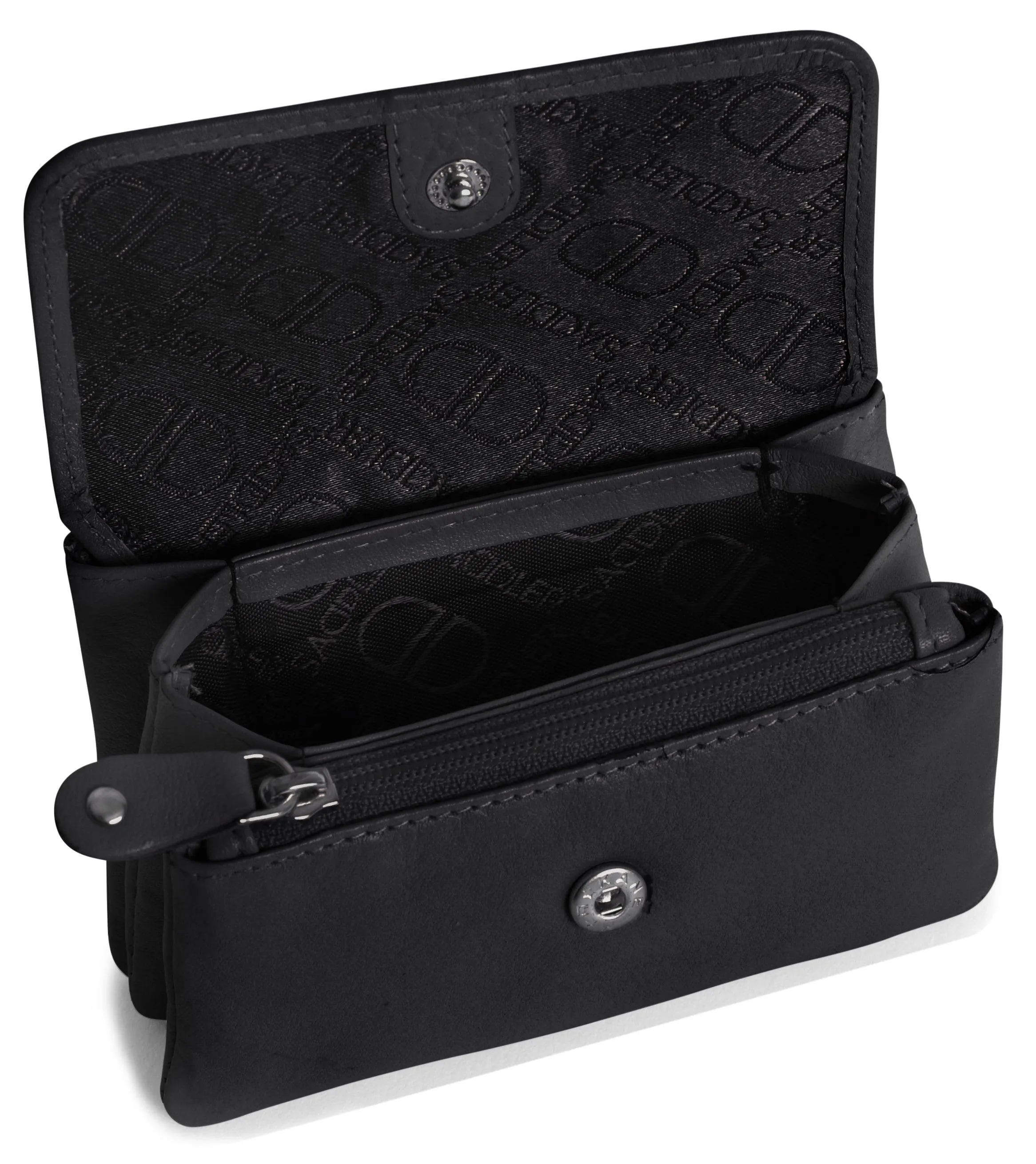 Spacious Leather Purse "Lily" – Handmade by Saddler | RFID Protected & Gift Boxed | Triple Gusset Design for Cards, Coins & Keys