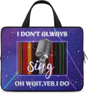 Starry Sky Texture Singer Laptop Sleeve 13/15 Inch Durable Briefcase Cover Shockproof Protective Case Handbags Portable Laptop Bag
