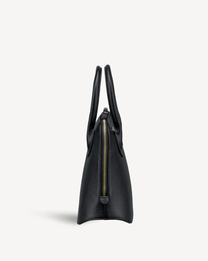 Stella Satchel Bag - Black
