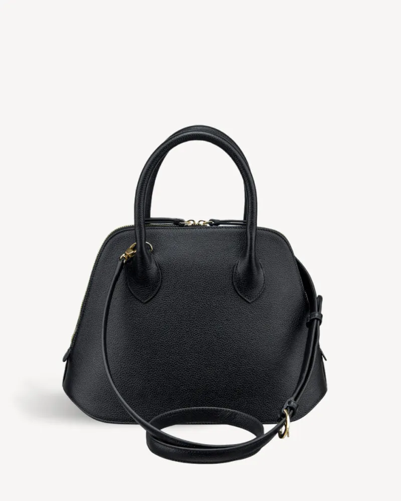 Stella Satchel Bag - Black