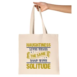 Style and Attitude Unite Roofer Haughtiness Gift Collection for Teens and Young Adults Natural Multicolor Canvas Tote Bag