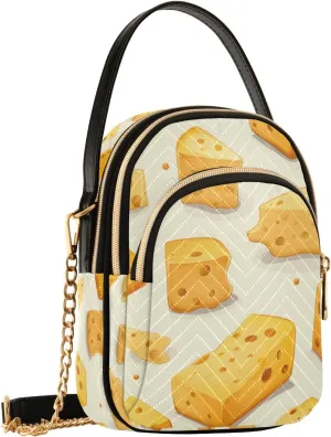 SUABO Crossbody Bag for Women, Cute Phone Purse Detachable Chain Bag Shoulder Handbag Wallet