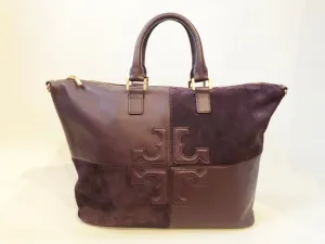 Suede & Leather Tote