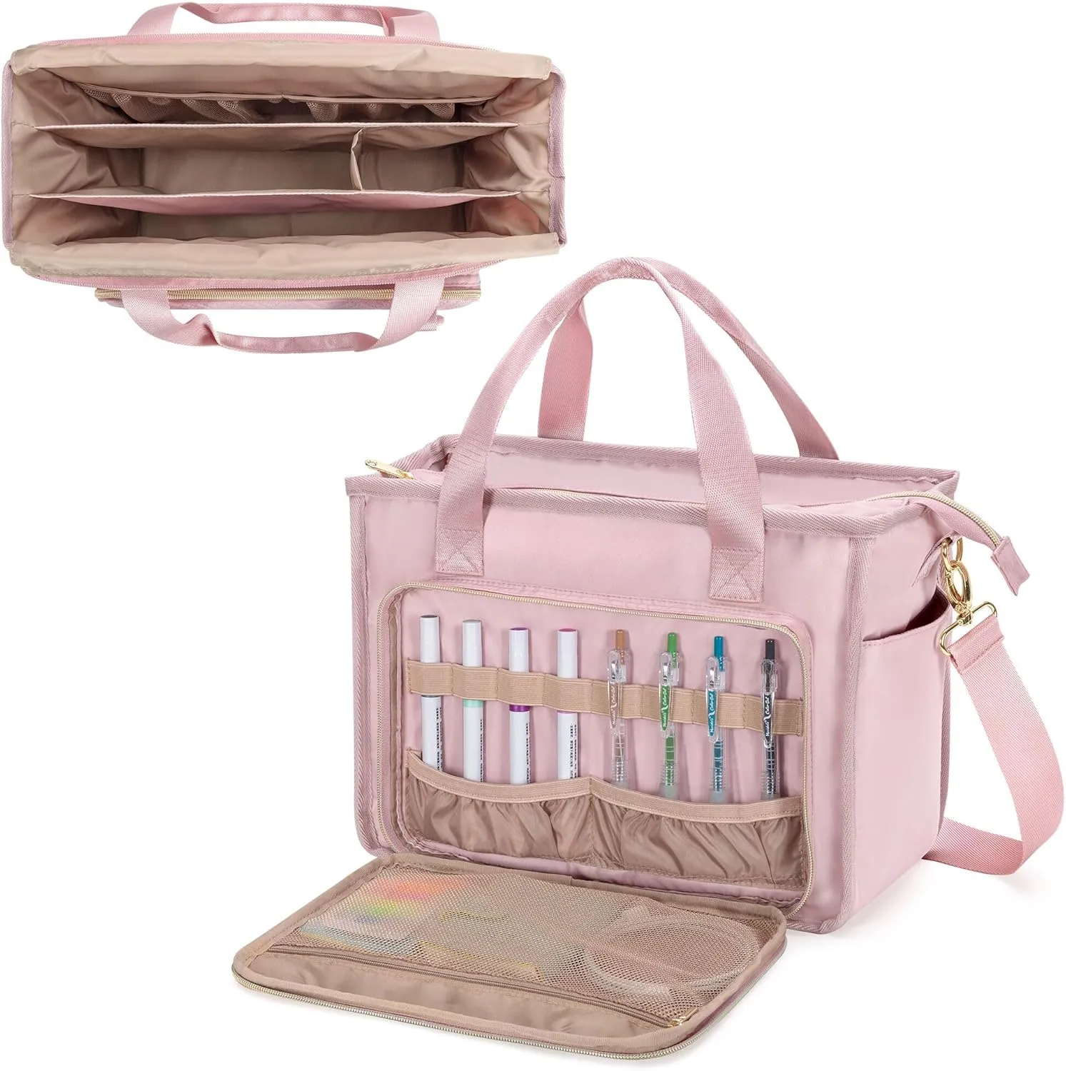 Teacher Tote Bag for Women, Work Tote Bag with Pocket for College and Office