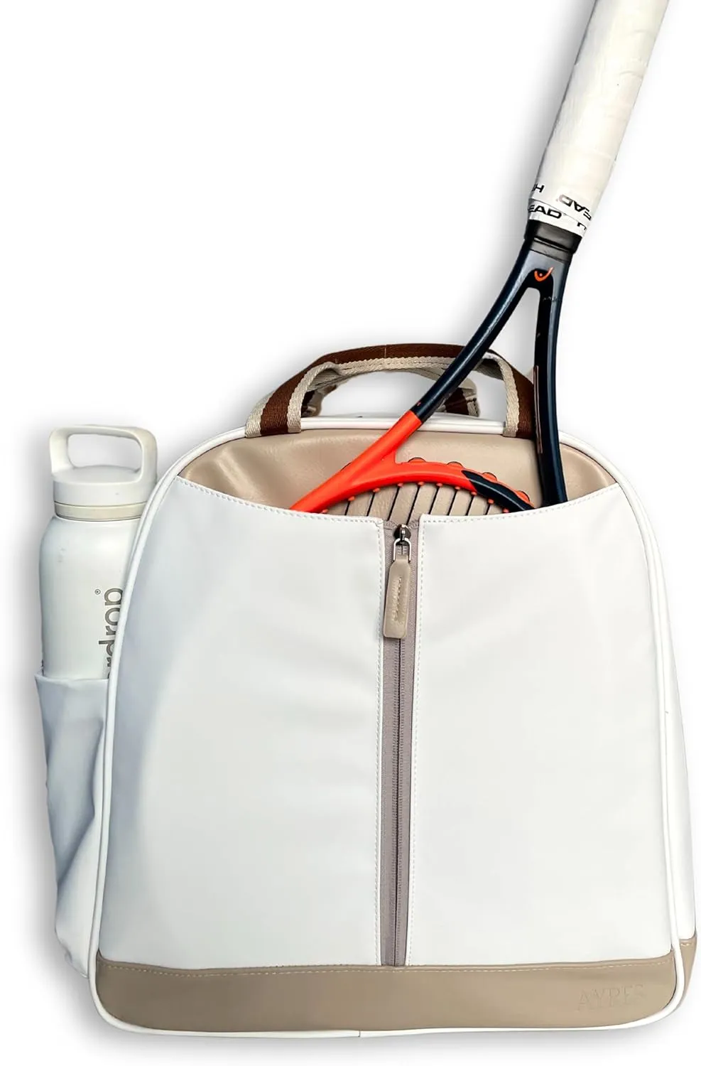 Tennis Backpack for Women - Spacious Design Fits 2 Rackets & 13" Laptop | 8  Smart Pockets & 32oz Water Bottle Holder | Water-Resistant Lightweight Sports Bag for Tennis, Padel, Pickleball & Gym