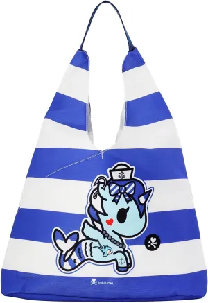 Tokidoki Unicorno Canvas Tote Bag Hobo for Women Men,Large Cute Fashion Shoulder Bag for Work & Shopping&Daily&Travel,Grocery bag For Outdoors,Blue