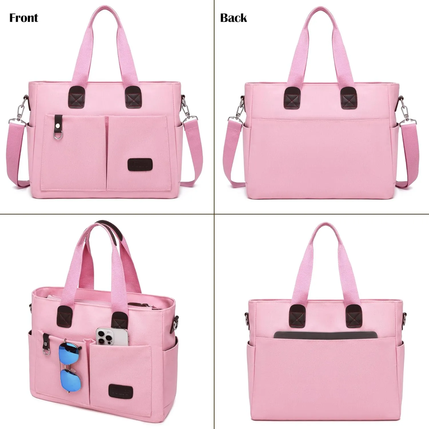 ToLFE Women Top Handle Satchel Handbags Tote Purse Shoulder Bag