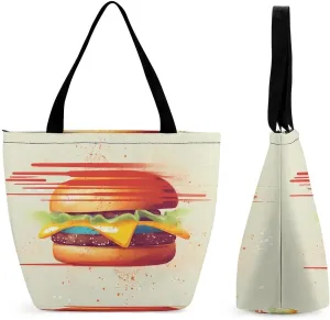 Tomorrow I'll Start Running Tote Bag Shoulder Shopping Bag Reusable Grocery Bag for Travel Work Friendship Gift