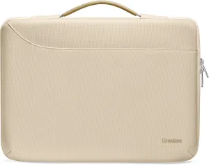 tomtoc 360 Protective Laptop Sleeve for 13-inch MacBook Air M3/A3113 2024, M2/A2681, M1/A2337, MacBook Pro M2/A2686, M1/A2338, Water-Resistant Accessory Case Bag for 13-inch iPad Pro M4/iPad Air M2