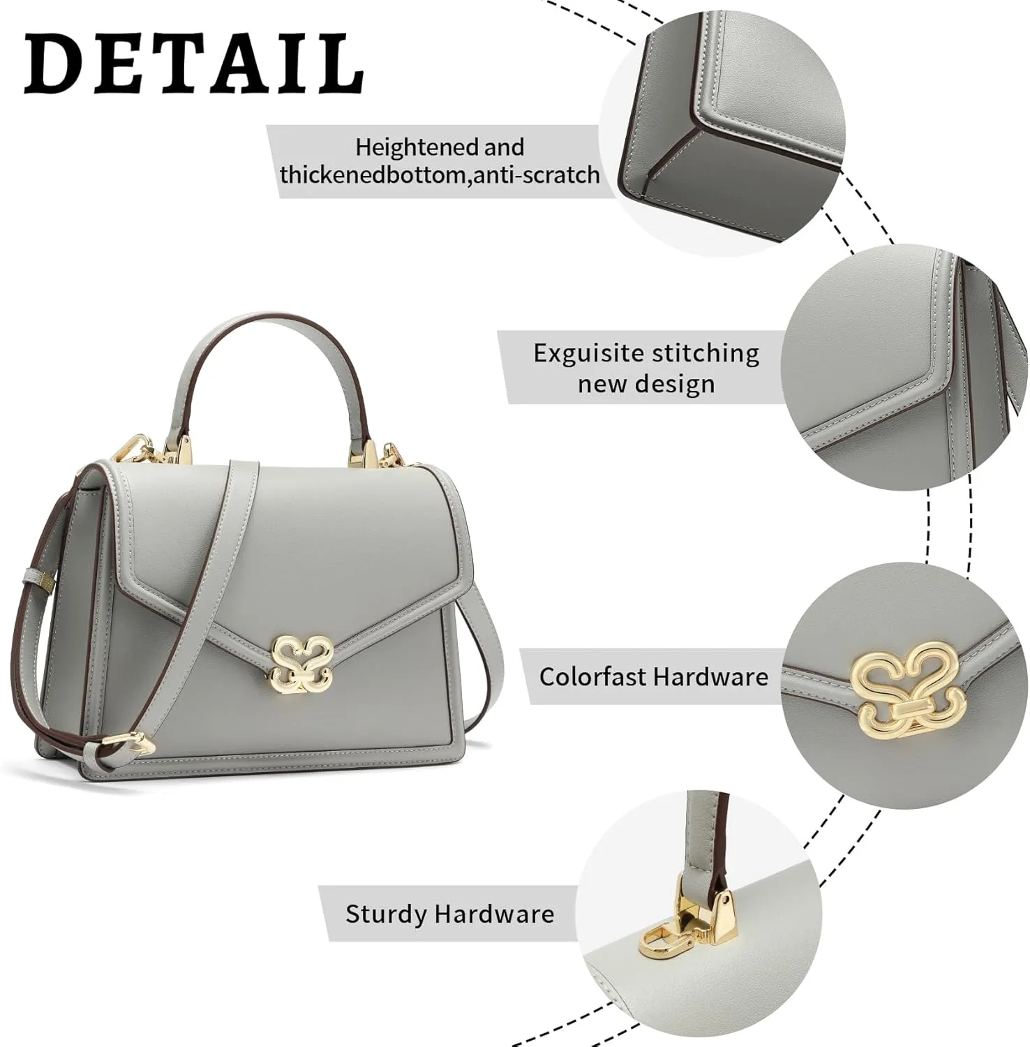 Top Handle Bag,Top Handle Handbag Women Tote Bag,Fashion Leather Purses and Purses for Women.