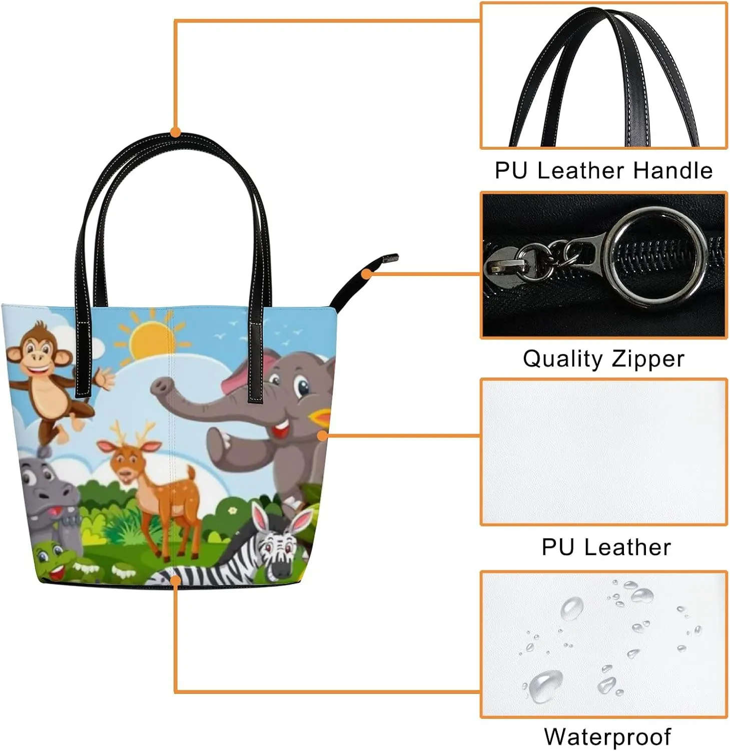 Tote Bag for Women Leather Handbags Women's Crossbody Handbags Work Tote Bags