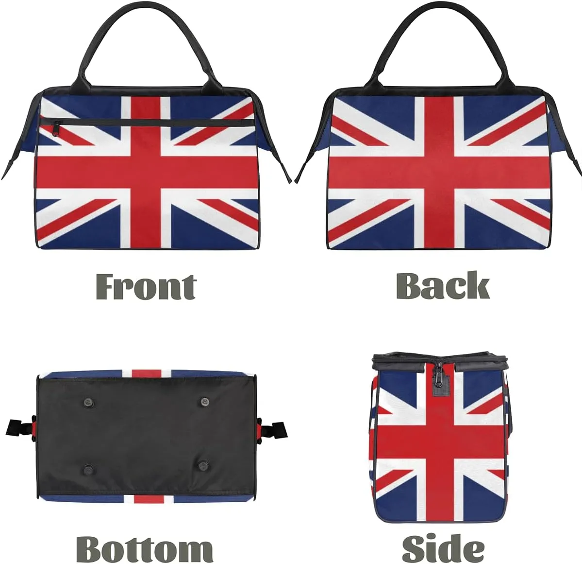 Tote Bag for Women with Zipper, Travel Large Shoulder Bag Handbag for Work, Gym