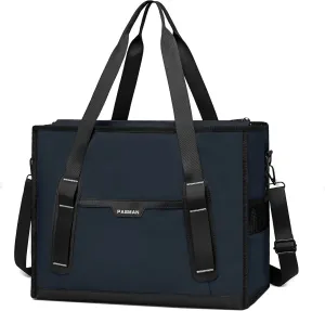 Tote Bag for Women,Utility Large Work Tote Bag with Reinforced Pockets, Waterproof Nurse Bag,for Travel,Teacher
