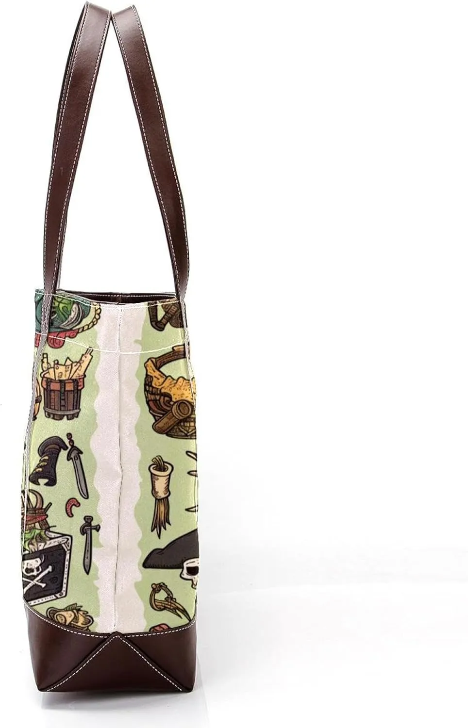 Tote Bags, Large Tote Bag, Tote Bag with Zipper, Nautical Anchor Ocean Summer, Tote Bags for Women