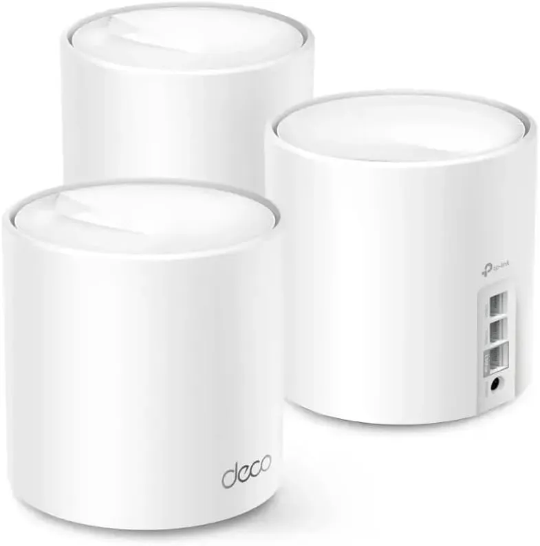 TP-Link Deco X4300 Pro Whole Home Mesh Wi-Fi 6 System Speeds Up to 4,300 MBPS (White) (Renewed)