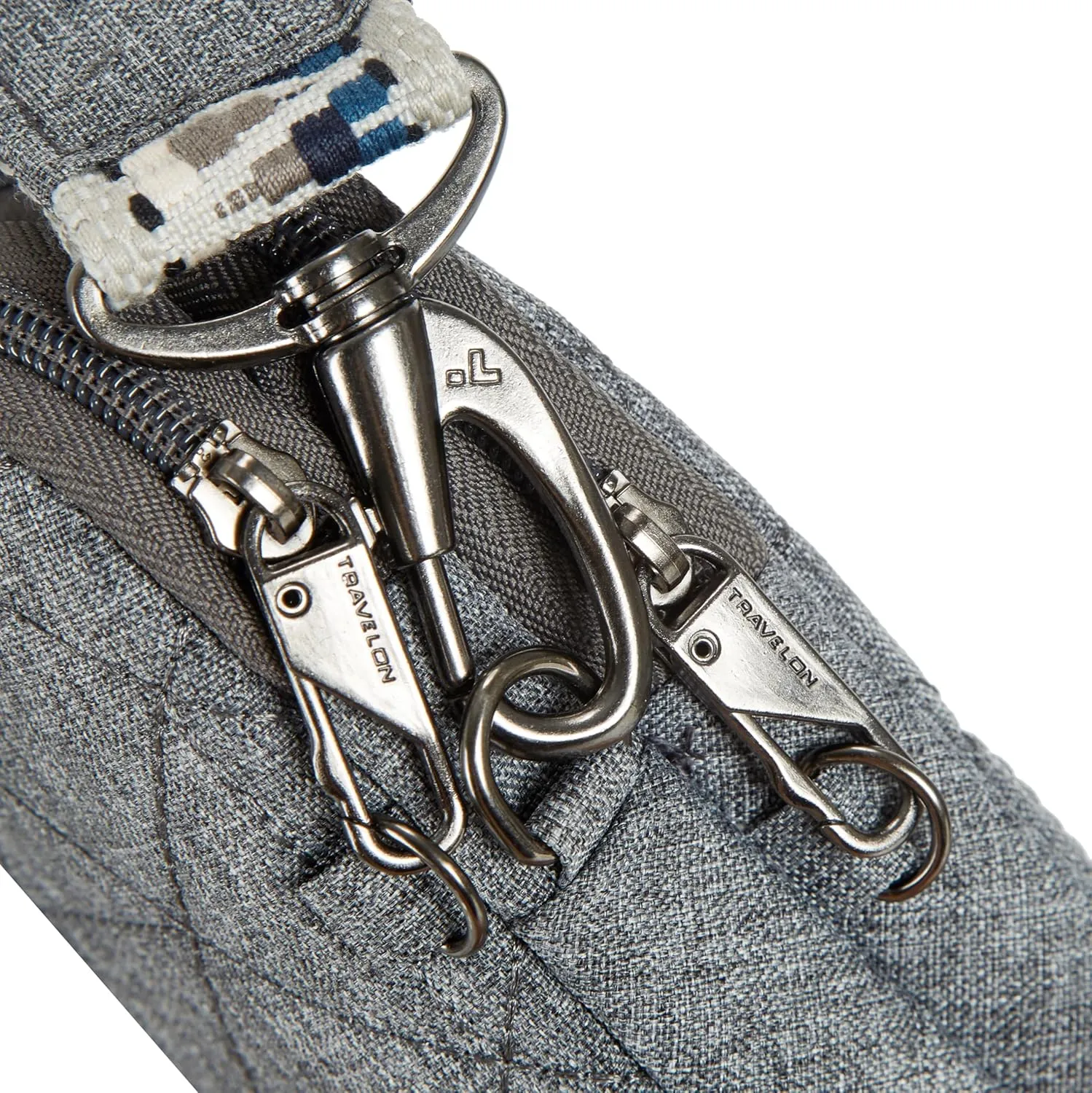 Travelon Anti-Theft Boho 2 Compartment Phone Crossbody
