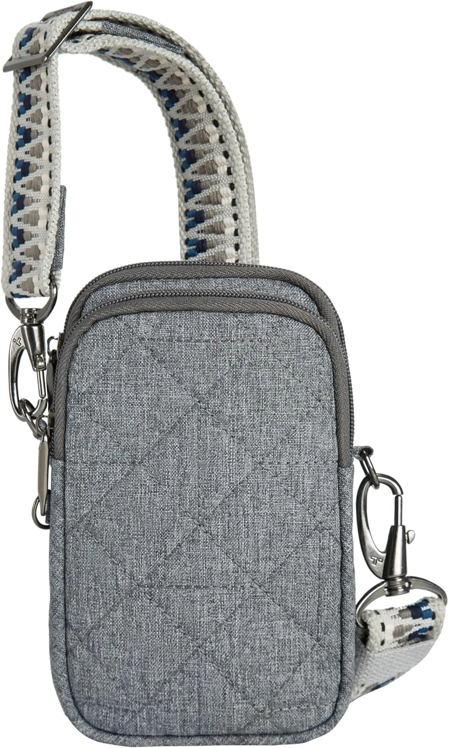 Travelon Anti-Theft Boho 2 Compartment Phone Crossbody