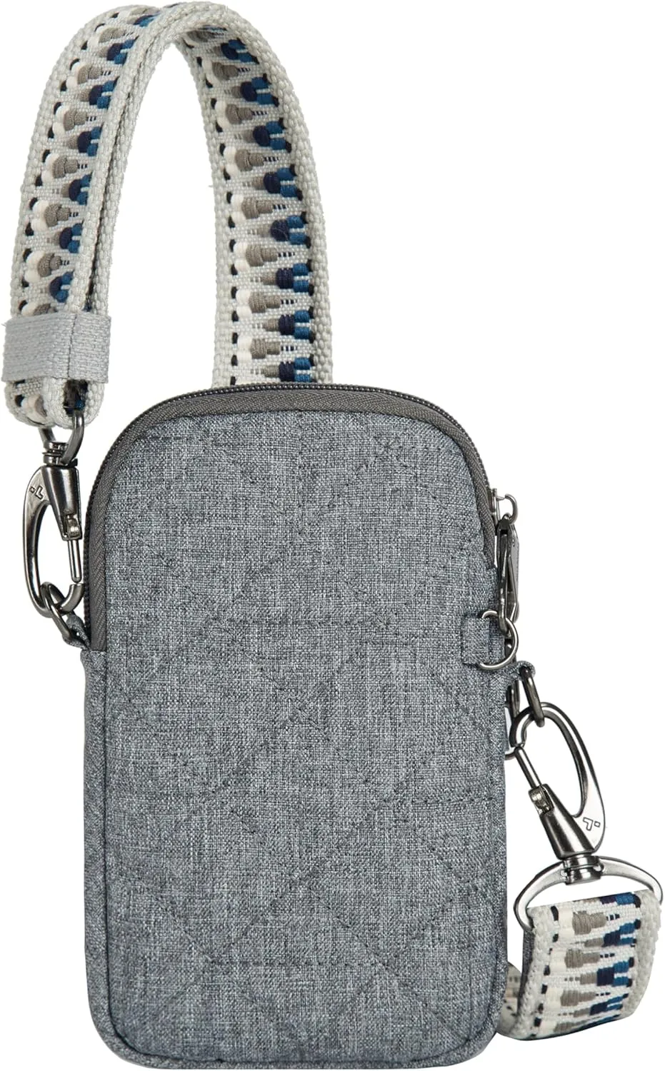 Travelon Anti-Theft Boho 2 Compartment Phone Crossbody