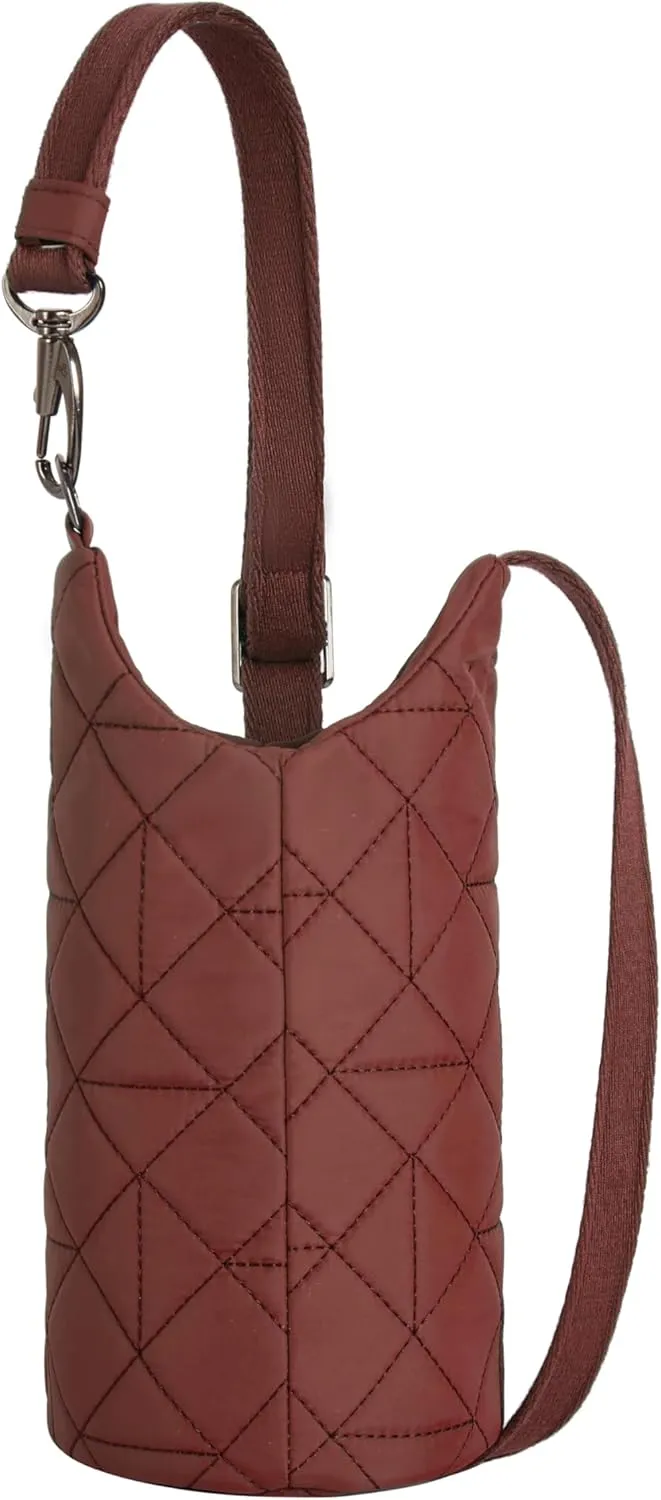 Travelon Anti-Theft Boho Insulated Water Bottle Tote
