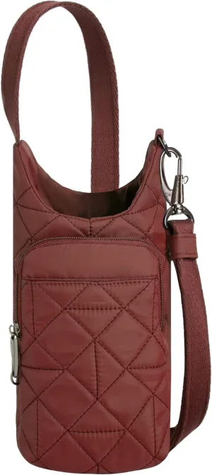 Travelon Anti-Theft Boho Insulated Water Bottle Tote
