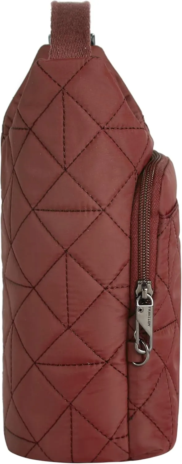 Travelon Anti-Theft Boho Insulated Water Bottle Tote