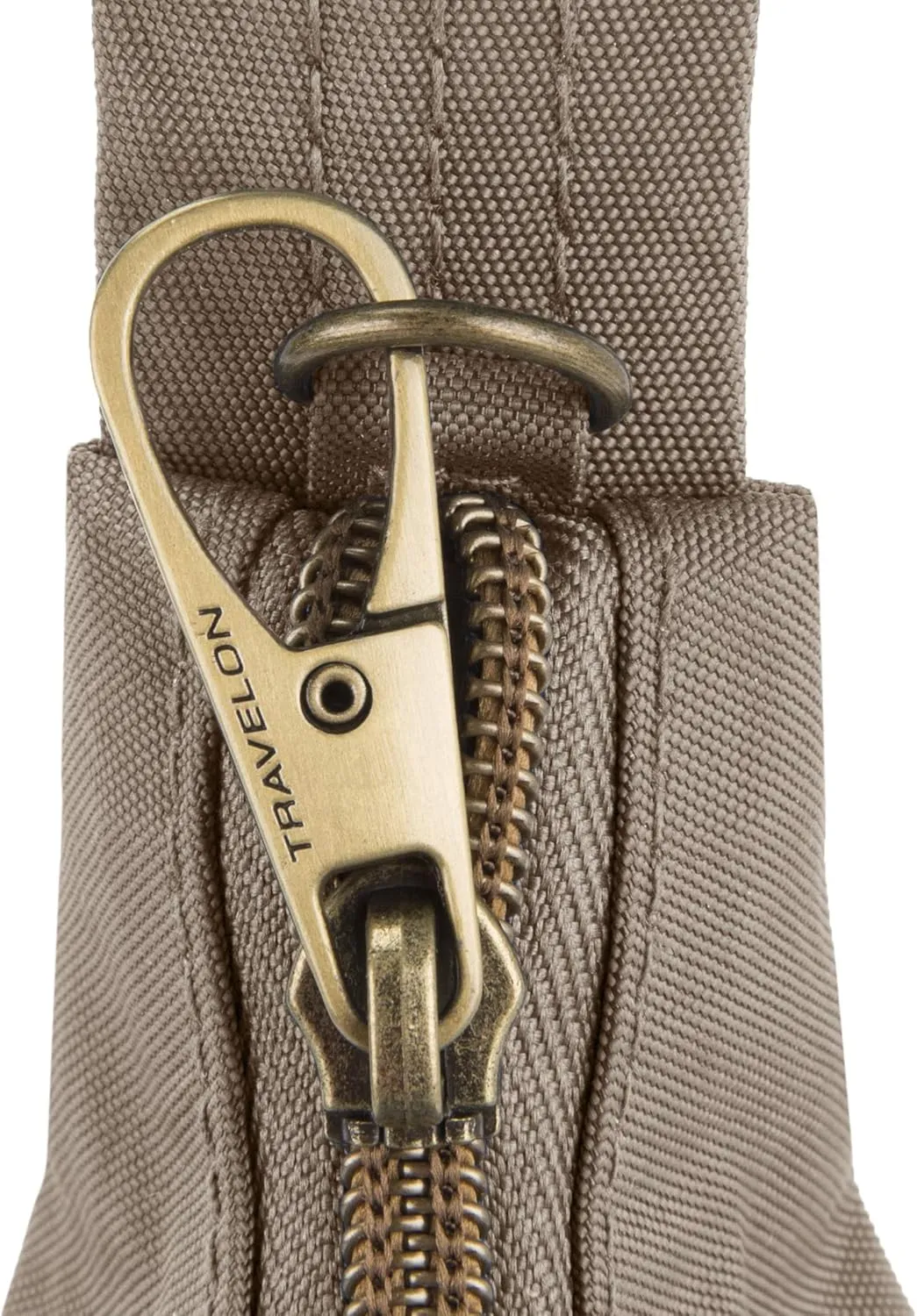 Travelon Anti-Theft Signature 3 Compartment Crossbody Bag