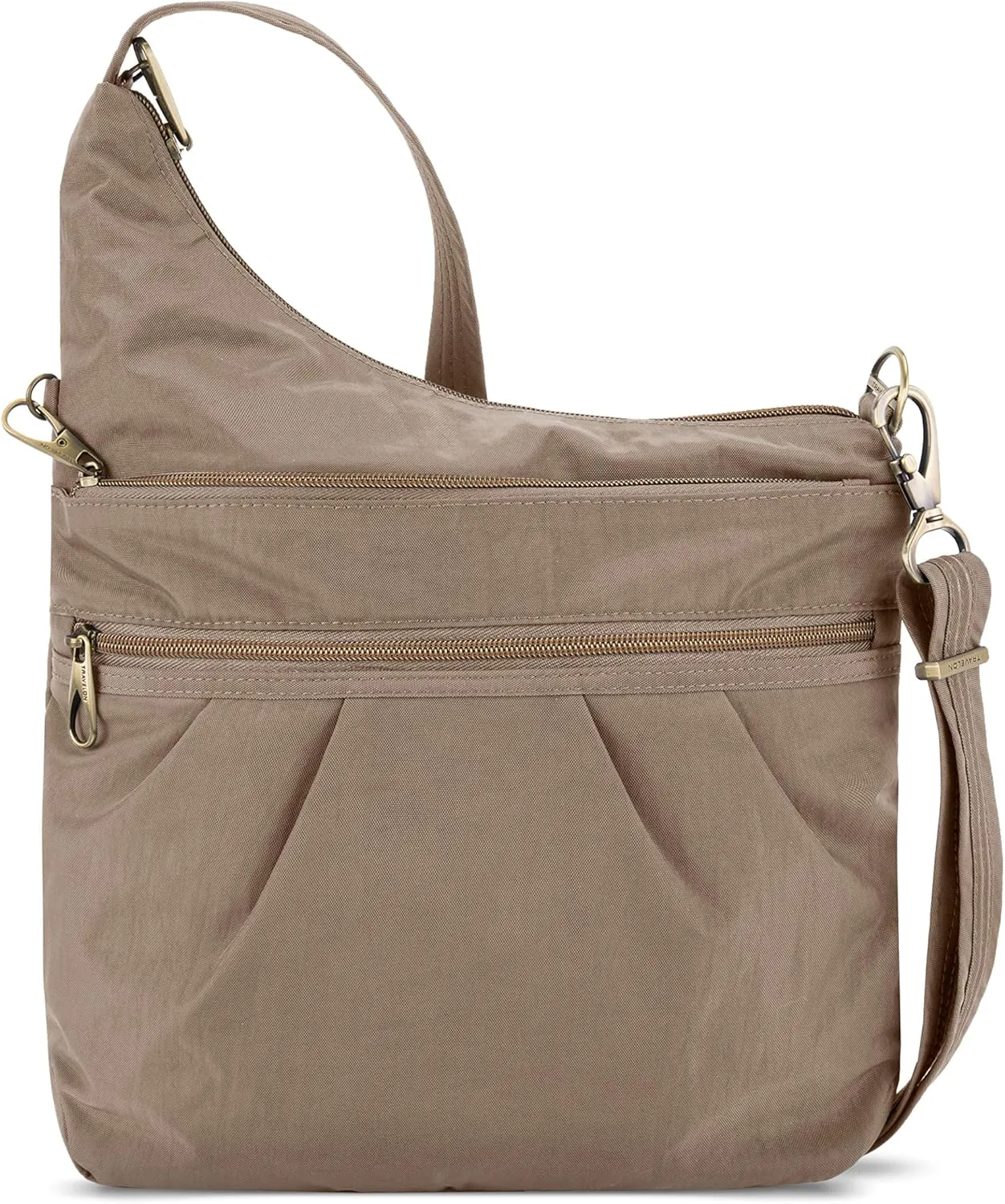 Travelon Anti-Theft Signature 3 Compartment Crossbody Bag