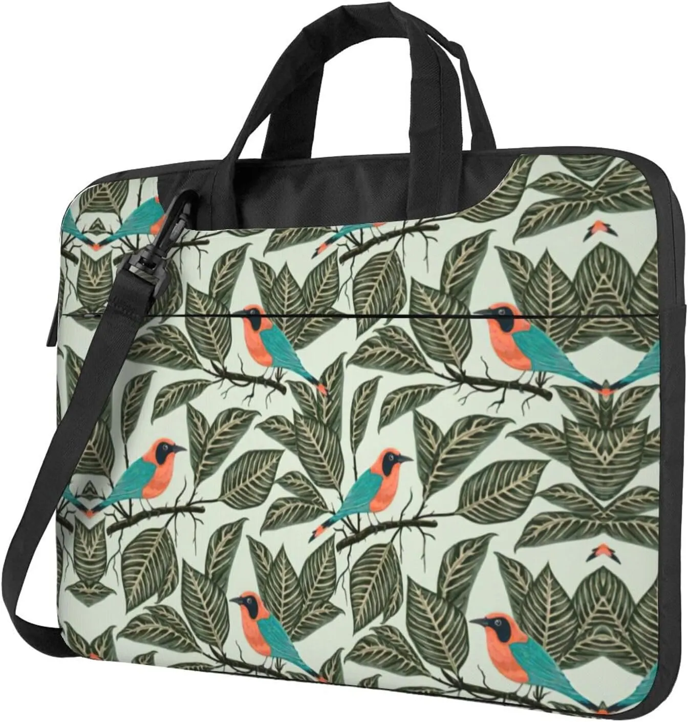 Tropical Plants Laptop Bag - Shockproof & Stylish Laptop Handbag For Unique And Safe Laptop Transportation